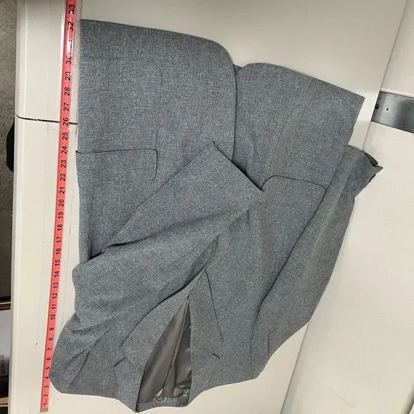 Vintage Levis Action Suit Blazer Jacket Mens 48R Gray 2 Button Sports Coat - Picture 8 of 13